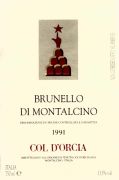 Brunello_Col d'Orcia 1991